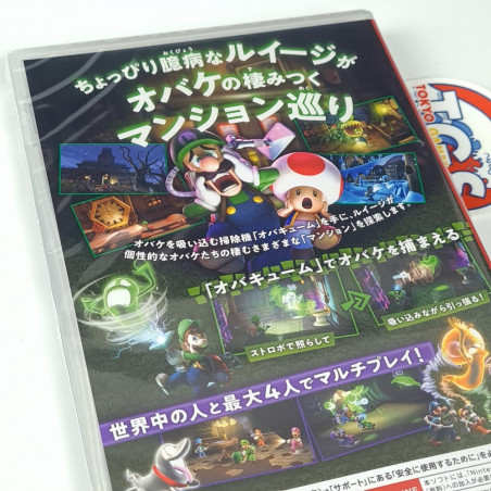 Luigi's Mansion 2 HD Nintendo Switch Japan Physical Game In Multi-Languages NEW