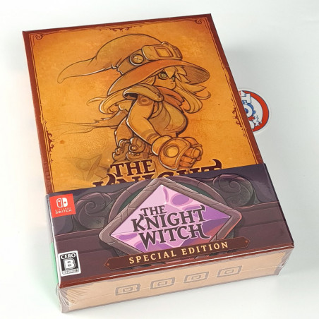The Knight Witch Special Limited Edition Switch Japan Game In EN-FR-DE-ES-IT..(Metroidvania/Team17) NEW