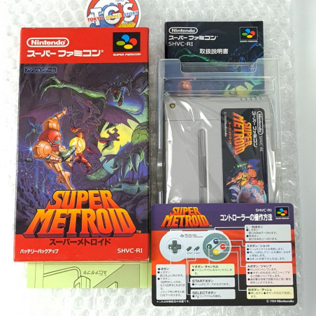 スーパーメトロイド Super Famicom SFC Japan Ver.  Action SHVC-RI 1994 Nintendo