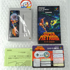 Super Metroid (Mint Condition) Super Famicom SFC Japan Ver. Action SHVC-RI 1994 Nintendo