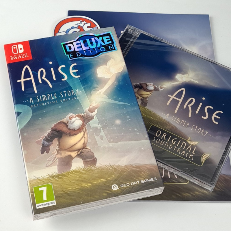 Arise: a Simple Story Deluxe Edition +OST&Art Switch Red Art Games(Multi-Language/Puzzle Exploration)New