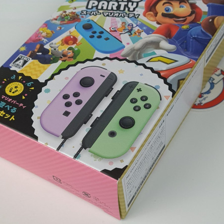 Super Mario Party Joy-Con Bundle (Pastel Purple/Green) Switch (Multi-Language) Japan New