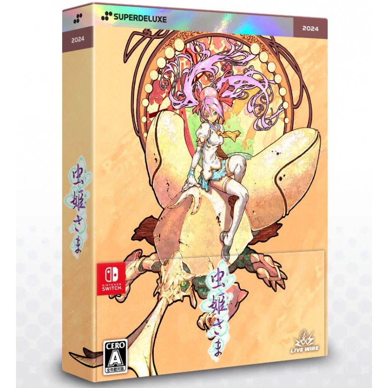 Mushihimesama Superdeluxe Edition Switch Japan Physical Game In ENGLISH Preorder/Précommande