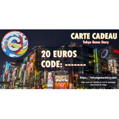 CARTE CADEAU 20€ Tokyo Game Story