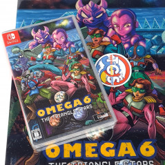 OMEGA 6: The Triangle Stars + Clear File Bonus Nintendo Switch Japan New (RPG)