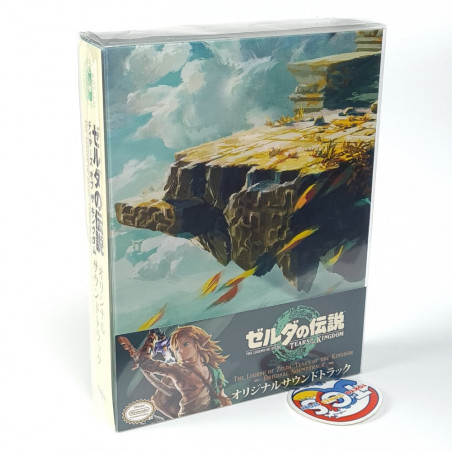 The Legend Of Zelda: Tears Of The Kingdom Original Soundtrack (9-CDs) OST Japan New