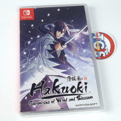 Hakuoki: Chronicles of Wind and Blossom SWITCH Asia Game in ENGLISH/Visual Novel NEW