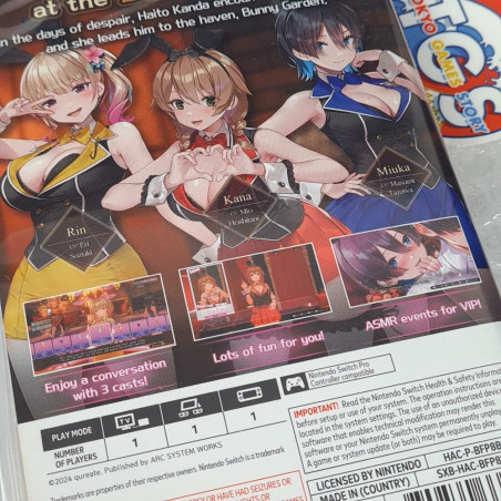 Bunny Garden SWITCH Asia Game in ENGLISH (Dating Sim Adventure)New