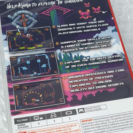 SCOURGEBRINGER Nintendo Switch Asian Game In EN-FR-DE-ES.. NEW Platform EastAsiaSoft
