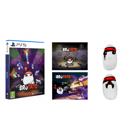 Brotato Deluxe Edition PS5 Red Art Games(Multilangue/RPG-Shooting-Action-Arcade)New