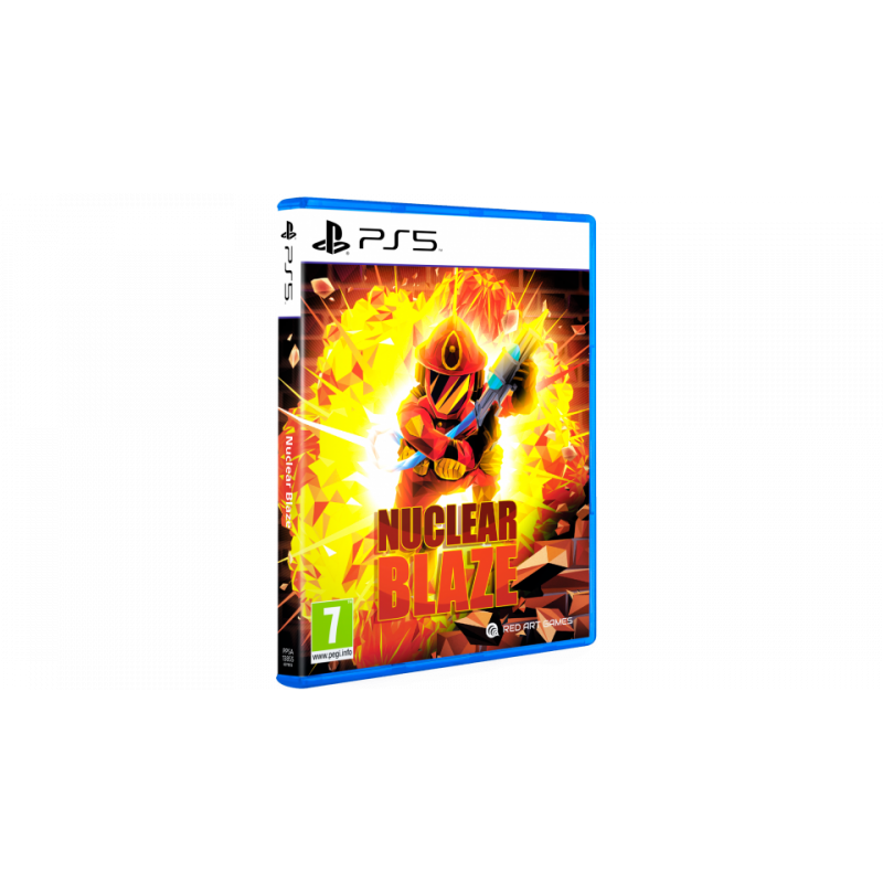 NUCLEAR BLAZE PS5 EU Multi-Language NEW Red Art Games Platform Action 2D