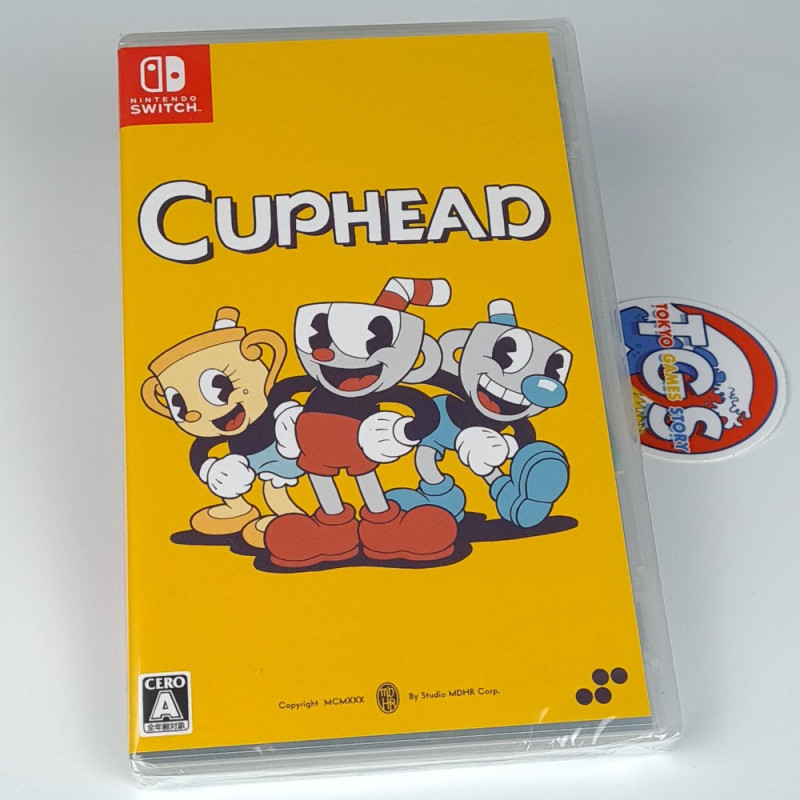 Cuphead Nintendo Switch Japan Game In ENG-FRA-DE-ESP-IT-PT-KR-CH NEW (Platform)