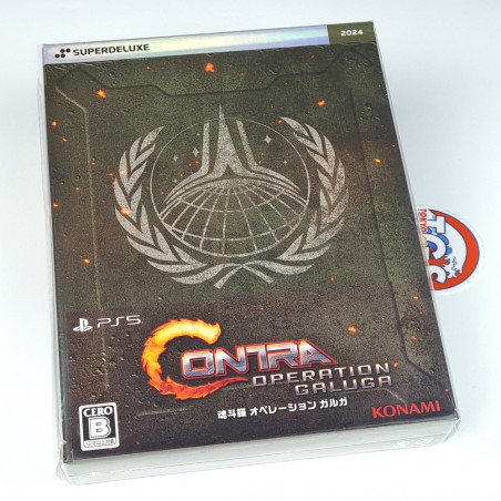 Contra Operation Galuga Super Deluxe Edition PS5 Japan Game in MultiLanguage New