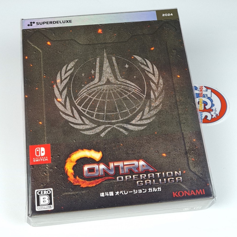 Contra Operation Galuga Super Deluxe Edition Switch Japan Game in MultiLanguage New