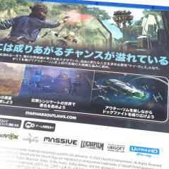 Star Wars Outlaws PS4 Japan Ed. New (Game In Eng-Fra-Ger-Esp-Ita-Por) Action Adventure/Ubisoft