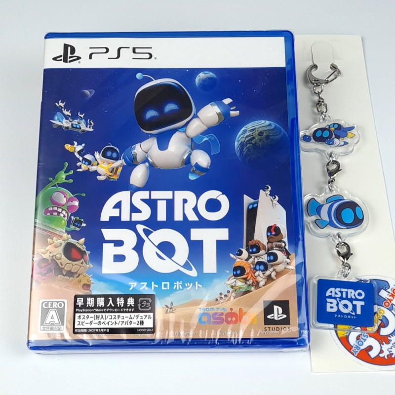 Astro Bot +Bonus Keychain! PS5 Japan Edition New (Multi-Language)