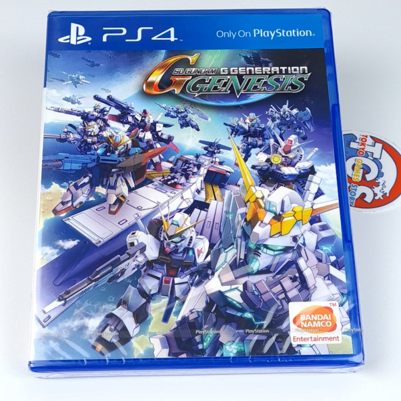 SD Gundam G Generation Genesis PS4 Asian Game In ENGLISH NewSealed Playstation 4/PS5 Bandai Namco Tactical RPG