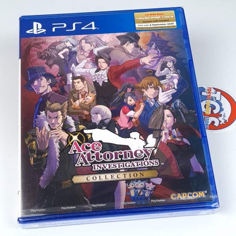 Ace Attorney Investigations Collection PS4 English Cover Ed. (Multi-Language) New