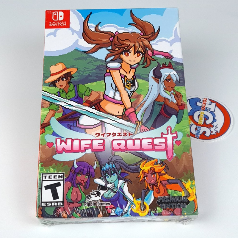 Wife Quest Nintendo Switch US Premium Edition New (Game in Eng,Fra,Esp,Ger,Por)