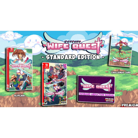Wife Quest Nintendo Switch US Premium Edition New (Game in Eng,Fra,Esp,Ger,Por)