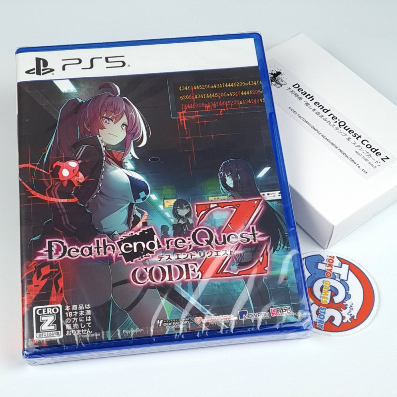 Death end re Quest Code Z +Bonus PS5 Japan New (RPG/Corpse Party)