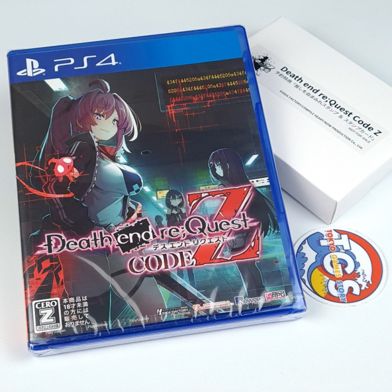 Death end re Quest Code Z +Bonus PS4 Japan New (RPG/Corpse Party)