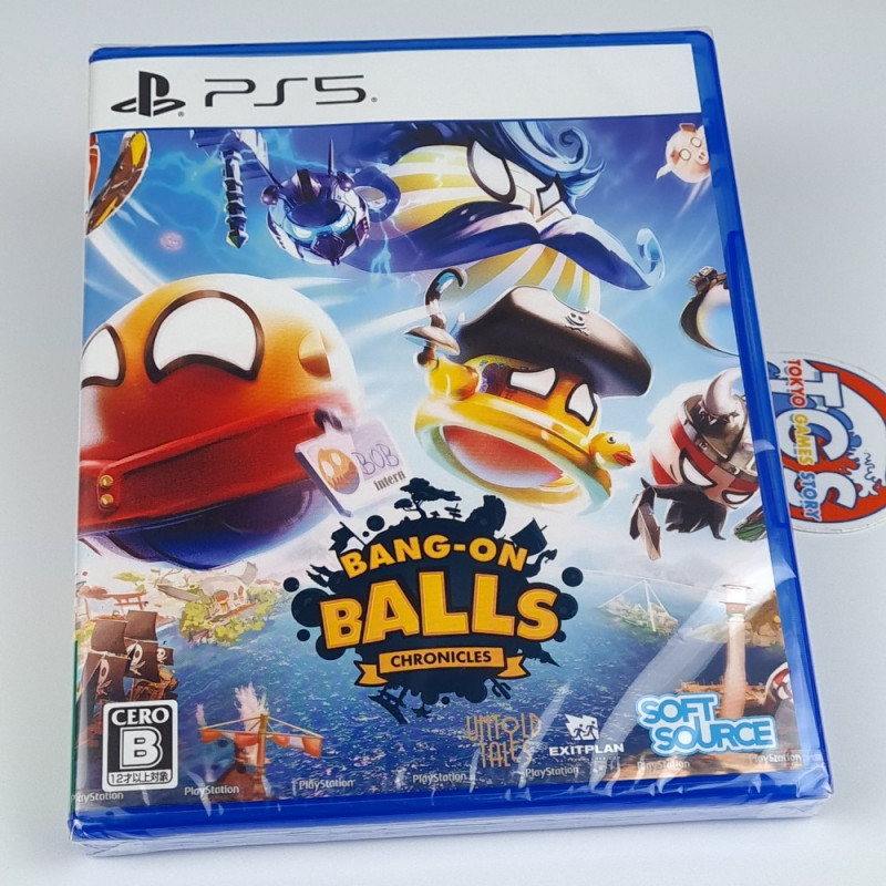 Bang-On Balls: Chronicles PS5 Japan New (Platform Game in ENGLISH-Fra-Esp-Ger..)