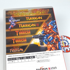 Turrican Anthology Vol. 1 (5 Games) Switch Japan Ed. in ENGLISH-FR-DE-ES-IT (New)