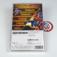 Turrican Anthology Vol. 1 (5 Games) Switch Japan Ed. in ENGLISH-FR-DE-ES-IT (New)