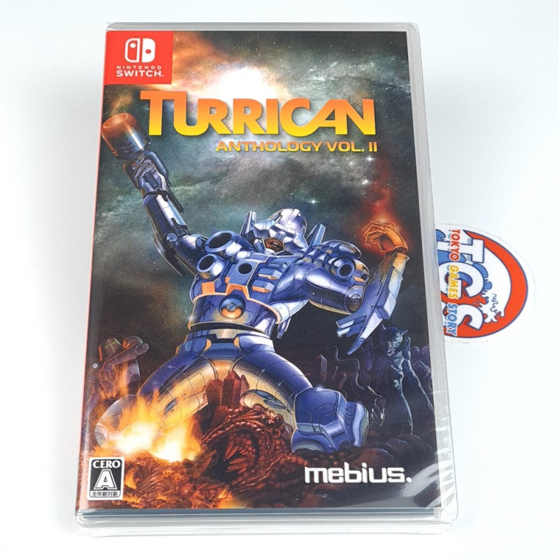 Turrican Anthology Vol. 2 (5 Games) Switch Japan Ed. in ENGLISH-FR-DE-ES-IT (New)