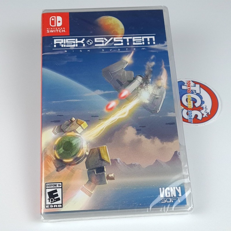 Risk System Nintendo Switch US VGNY Soft 008 New (Hand Crafted 2D Shmup)