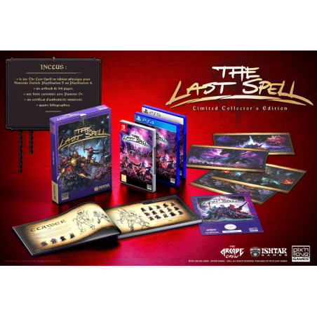 THE LAST SPELL Collector Edition PS4 Pix'n Love Game In EN-FR-DE-ES-JP-PT-CH NEW Tactical RPG