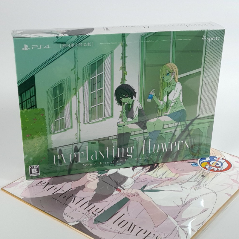 Everlasting Flowers Limited Edition PS4/PS5 Japan Visual Novel in ENGLISH NEW