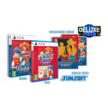 Sunsoft is Back! Retro Game Selection Deluxe Edition PS5 Red Art Games New