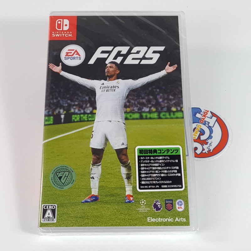 EA SPORTS FC 25 Nintendo Switch Japan Edition New (Multi-Language/Fifa Football)