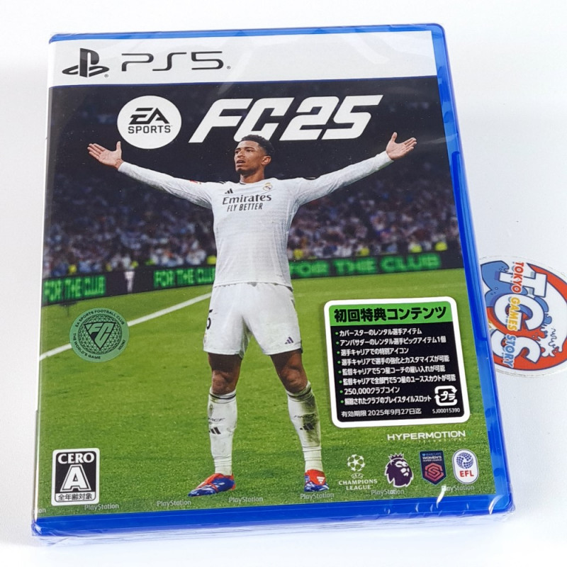 EA SPORTS FC 25 PS5 Japan Edition New (Multi-Language/Fifa Football)