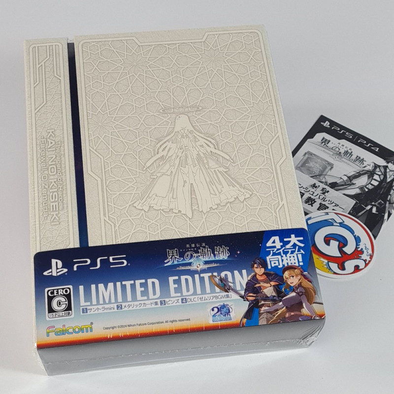 The Legend of Heroes: Kai no Kiseki - Farewell, O Zemuria Limited Edition PS5 Japan New (RPG/Falcom)