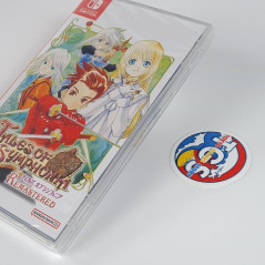 Tales of Symphonis Remastered Edition (Asobi Store Glass Special Set) Switch New (Japan Ed., Game in English)