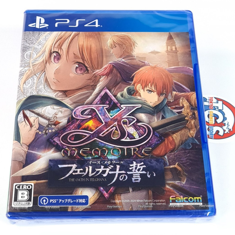 Ys Memoire: The Oath in Felghana PS4 Japan New (Falcom/Action-RPG)