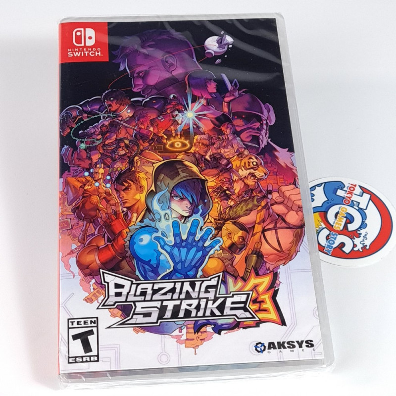 Blazing Strike Nintendo Switch US Edition New (2D Fighting Game)