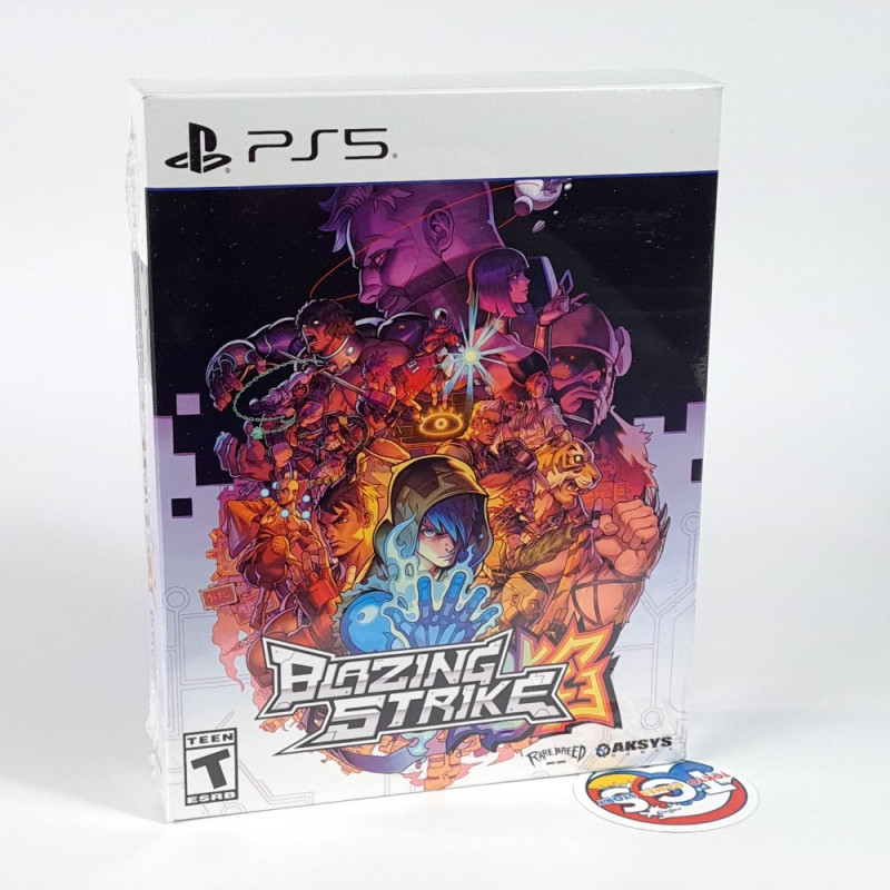 Blazing Strike Limited Edition PS5 US Edition New (2D Fighting Game)