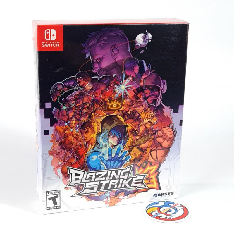 Blazing Strike Limited Edition Nintendo Switch US Edition New (2D Fighting Game)