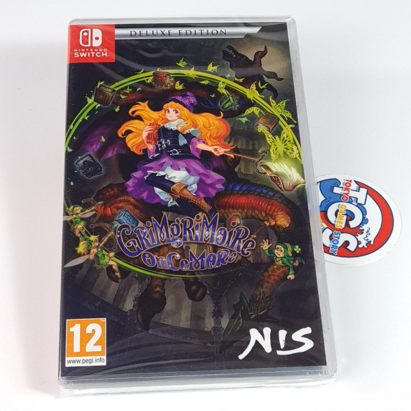 GrimGrimoire OnceMore Deluxe Edition Nintendo Switch NEW (Aventure/Vanillaware)