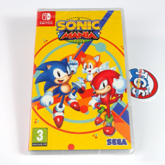 SONIC MANIA PLUS Nintendo SWITCH EURO-FR Edition NEW (Game in Multi-Language)