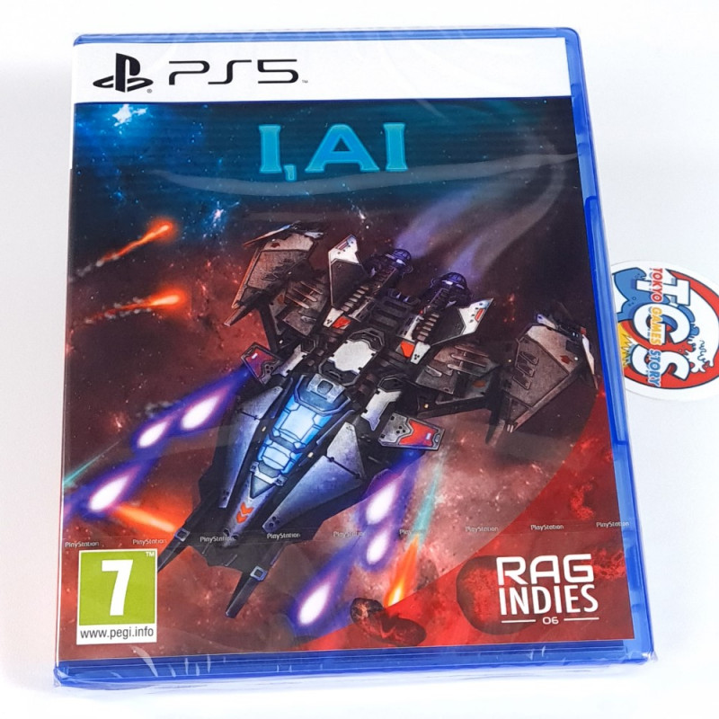 I, AI PS5 Red Art Games NEW (RAG Indies/ Shmup Shoot'em Up)