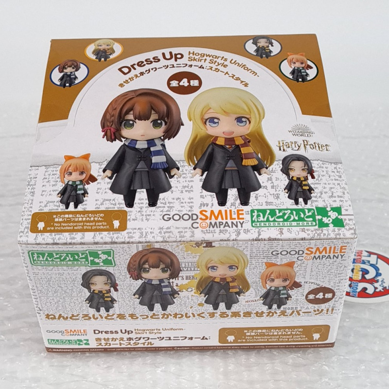 Nendoroid More Harry Potter: Dress Up Hogwarts Uniform Skirt Style (FullSet Box of 4 Pieces) Japan New