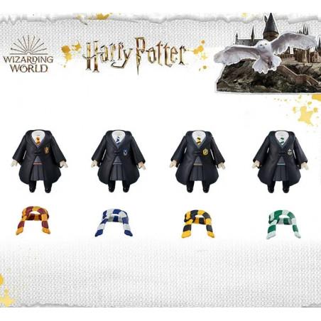Nendoroid More Harry Potter: Dress Up Hogwarts Uniform Skirt Style (FullSet Box of 4 Pieces) Japan New