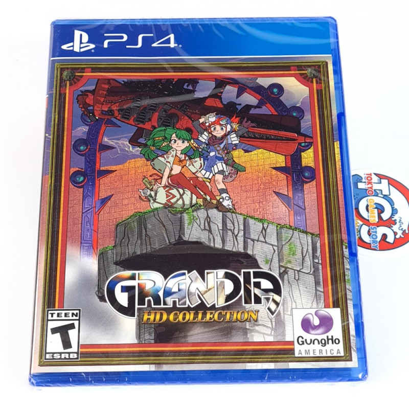 GRANDIA HD Collection (I&II) PS4/PS5 Limited Run LRG544 (Multi-Language/RPG) New