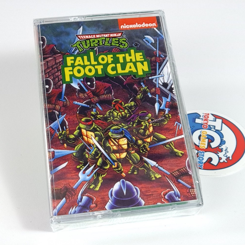 TMNT TEENAGE MUTANT NINJA TURTLES: FALL OF THE FOOT CLAN (OST Soundtrack K7 Cassette/Tape) NEW