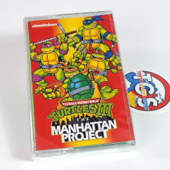 TMNT TEENAGE MUTANT NINJA TURTLES III Nes Ver. (OST Soundtrack K7 Cassette/Tape) NEW